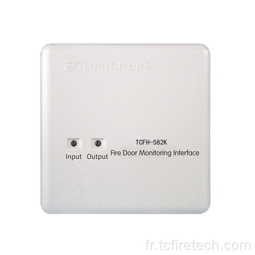 Interface de surveillance de la porte d'incendie TCFH-582K